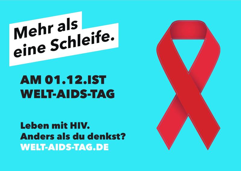 Welt-Aids-Tag-Flyer